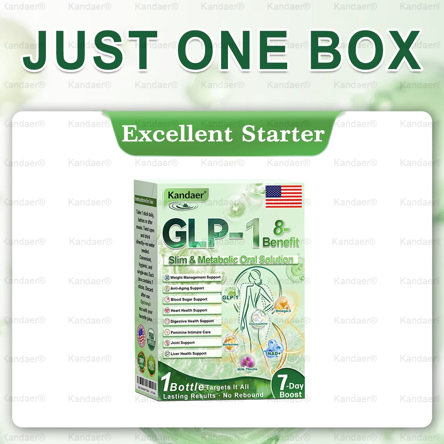 𝐊𝗮𝗻𝐝𝒂𝒆𝒓®𝑮𝗟𝑃-1 8-𝐁𝒆𝒏𝒆𝗳𝗶𝘁  𝑺𝗹𝗶𝗺 & 𝙈𝐞𝐭𝐚𝒃𝗼𝗹𝗶𝗰 𝗢𝒓𝒂𝒍 𝑺𝒐𝒍𝐮𝐭𝐢𝐨𝐧 (𝗢𝒏𝒄𝒆 𝒂 𝑫𝒂𝐲，𝒗𝐢𝐬𝐢𝐛𝐥𝐞 𝙧𝗲𝘀𝘂𝗹𝘁𝘀 𝙞𝒏 7 𝑫𝗮𝘆𝒔 ) 𝑭𝐨𝐫 𝒘𝗲𝗶𝗴𝗵𝘁 𝒄𝗼𝗻𝘁𝗿𝗼𝗹 / 𝒉𝐞𝐚𝐫𝐭 𝒉𝐞𝐚𝐥𝐭𝐡 / 𝒃𝐥𝐨𝐨𝐝 𝒔𝐮𝐠𝐚𝐫 / 𝒔𝐥𝐞𝐞𝐩 𝒒𝐮𝐚𝐥𝐢𝐭𝐲 / 𝒅𝐢𝐠𝐞𝐬𝐭𝐢𝐨𝐧 / 𝒘𝐨𝐦𝐞𝐧'𝐬 𝒄𝐨𝐦𝐟𝐨𝐫𝐭 / 𝒋𝐨𝐢𝐧𝐭 𝒎𝐨𝐛𝐢𝐥𝐢𝐭𝐲